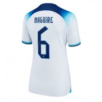 Ženski Nogometni dresi Anglija Harry Maguire #6 Domači SP 2022 Kratek Rokav